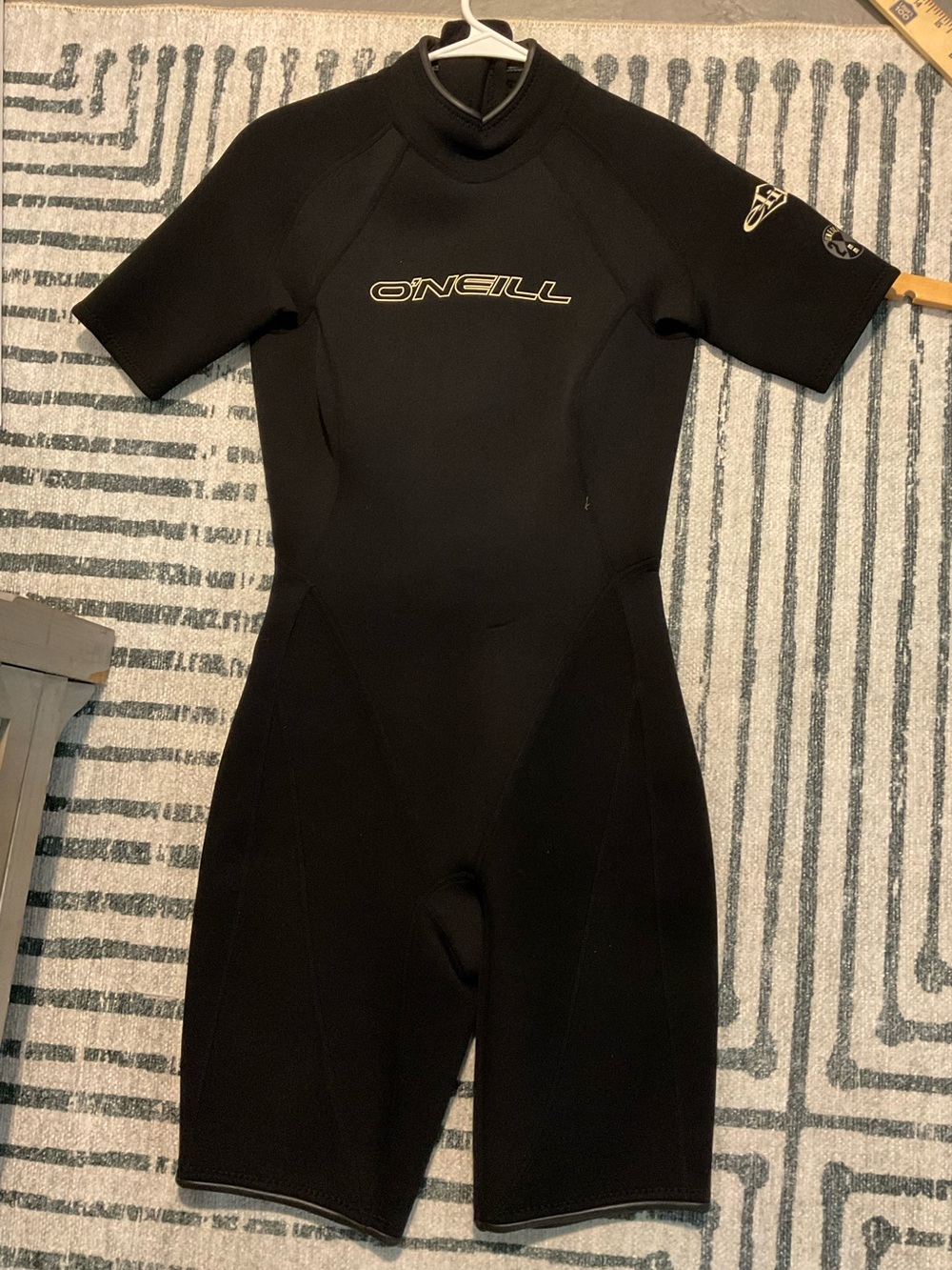 O'Neill Black Women's Short Sleeve Shorty Rashguard